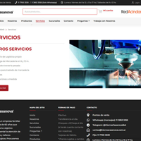 landing page